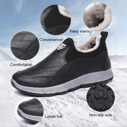 Winter Waterproof PU Leather Boots (Christmas Sale 50% OFF)