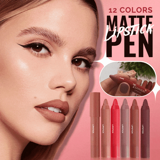 12 Colors Matte Lipstick Pen - Buy More Save More