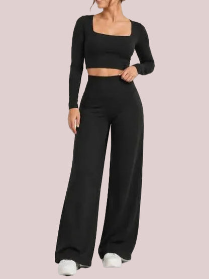 Women's Winter Thermal Wide Leg Pants