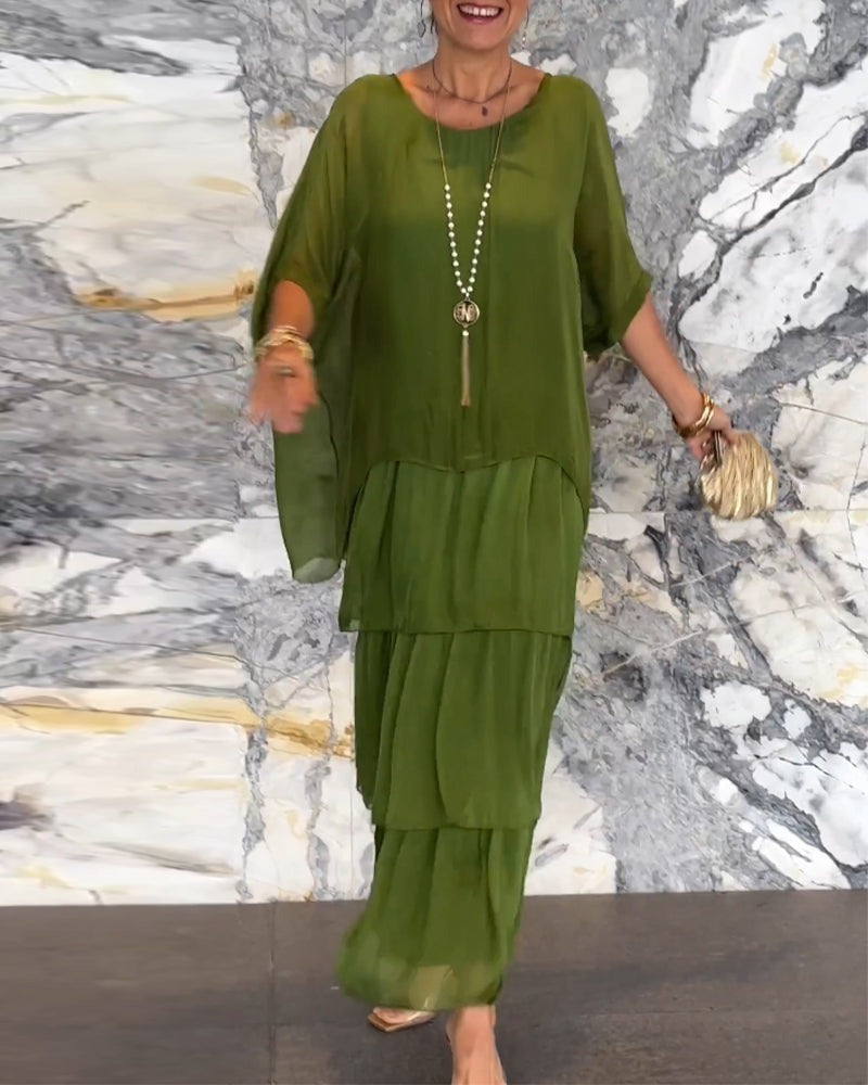 Women's Artistic Style Loose Dress