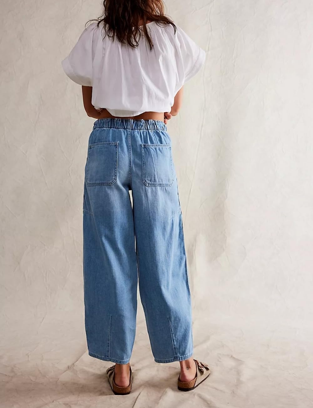 Women's High Rise Vintage Barrel Jeans
