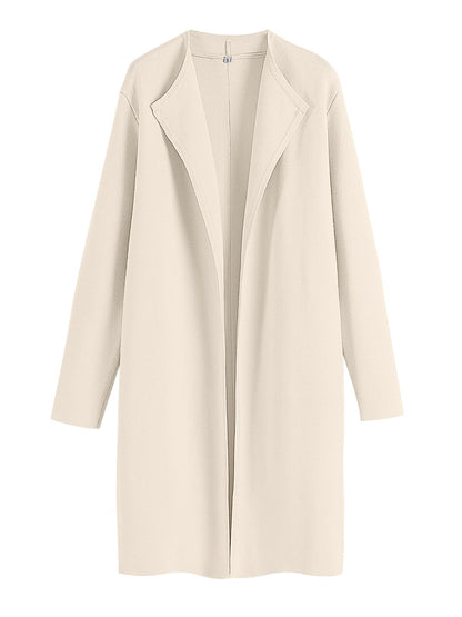 Women's Casual Side Slit Knit Cardigan
