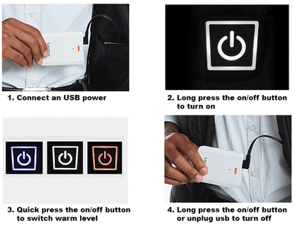 New Unisex Warming Heated Jacket/Vest🧥(Without rechargeable battery)