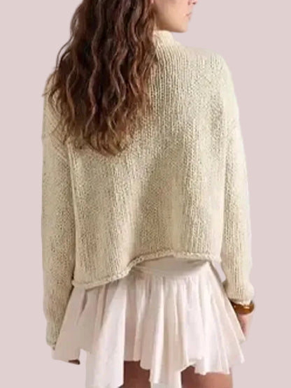 Women's Chunky Rollneck Knitted Sweater