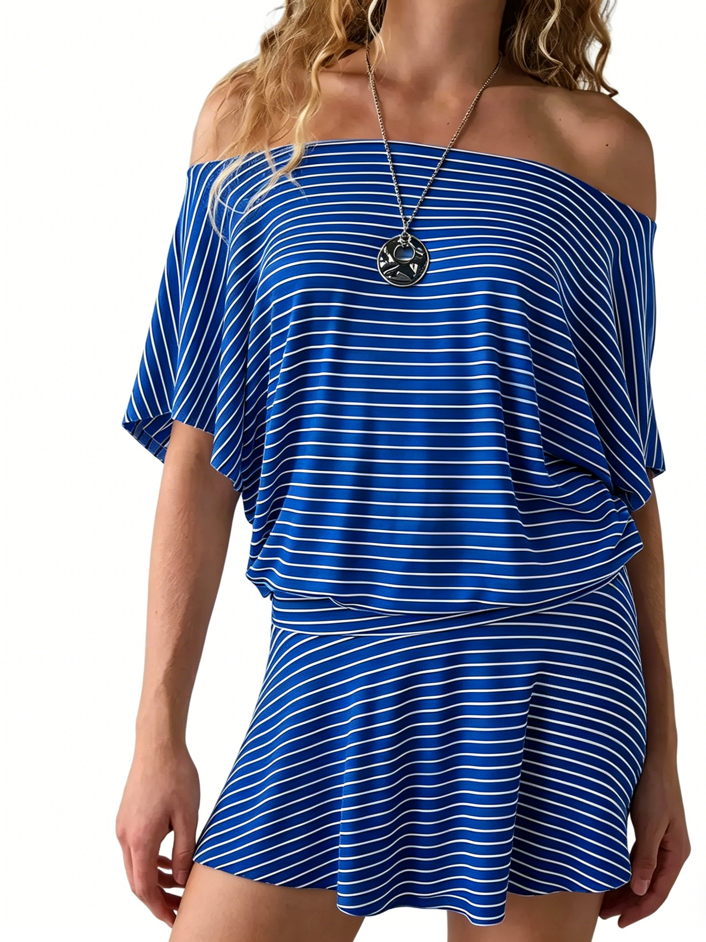 2026 Women's Vibe Sports Off-Shoulder Dress