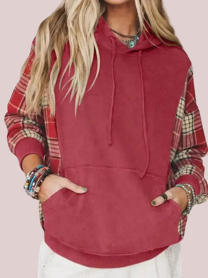 Women's Casual Cotton Loose-Fit Hoodie Sweatshirt