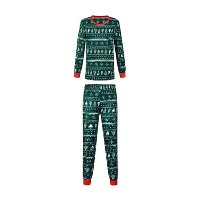 Green Family Pajamas 2-piece Set
