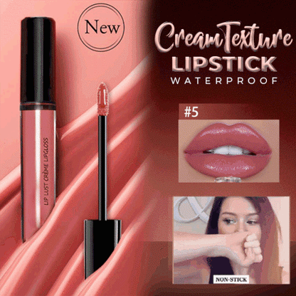 12 Color Cream Texture Waterproof Lipstick