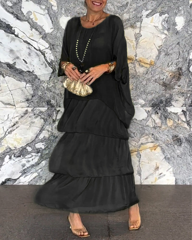 Women's Artistic Style Loose Dress
