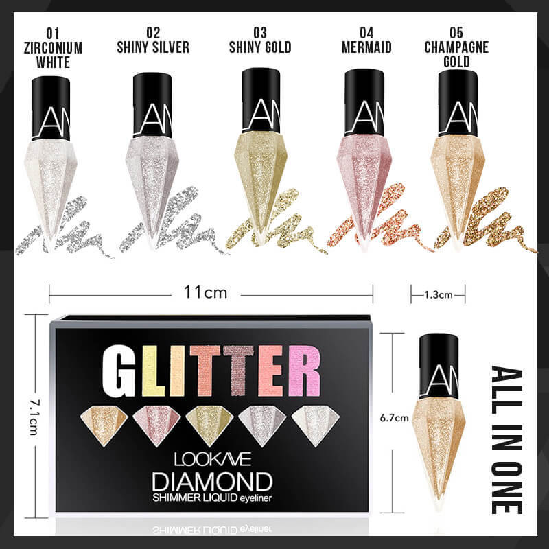 Diamond Glittering Liquid Eyeliner