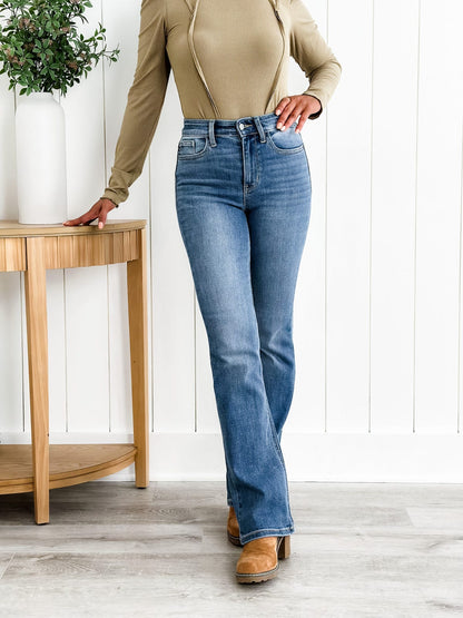 Hot Sale Tummy Control Bootcut Jeans