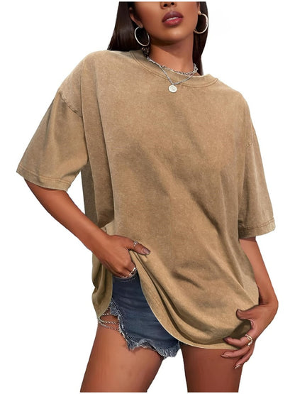 Women's Vintage Acid Washed T-shirt