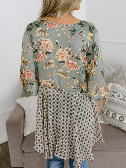 Summer Floral Kimono Ruffle Sleeve Tie Cardigans