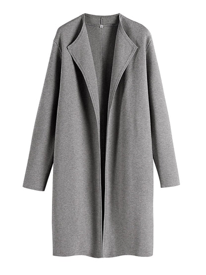 Women's Casual Side Slit Knit Cardigan