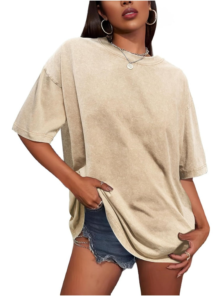 Women's Vintage Acid Washed T-shirt