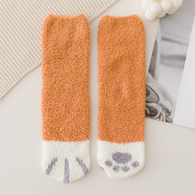 Cute Cat Claw Socks