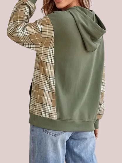 Women's Casual Cotton Loose-Fit Hoodie Sweatshirt