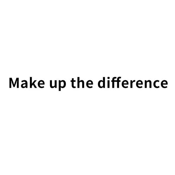 Make up the difference-19.49