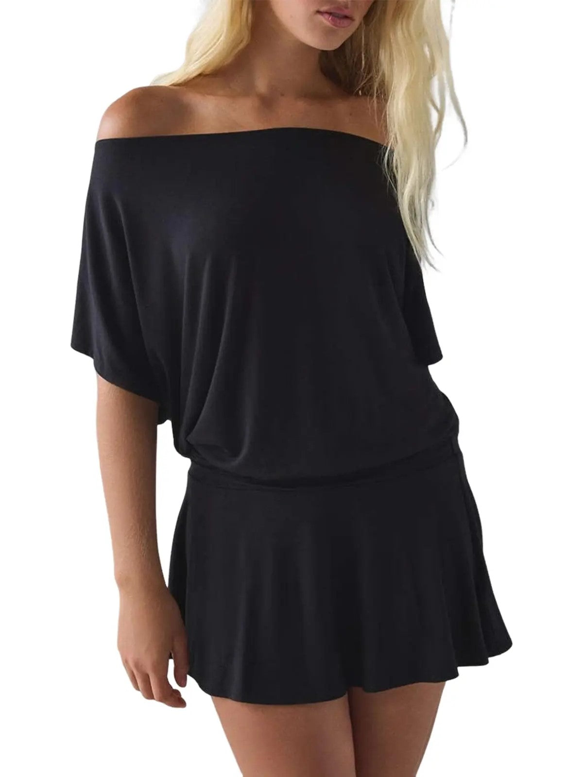 2026 Women's Vibe Sports Off-Shoulder Dress