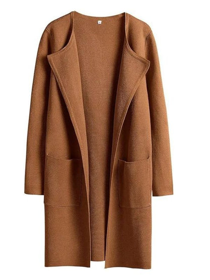 Women's Open Front Knit Cardigan