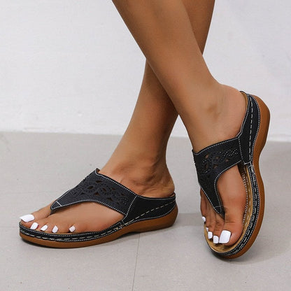 [Last Day 50%OFF] - Soft Bottom Massage Orthopedic Flip-Flops