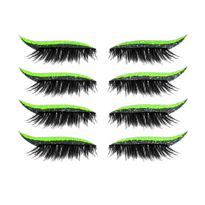 2022 New Reusable Eyeliner and Eyelash Stickers (4 Pairs)