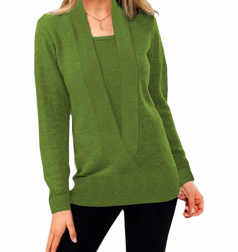 Women's Pullover Cropped Knitted Jumpers