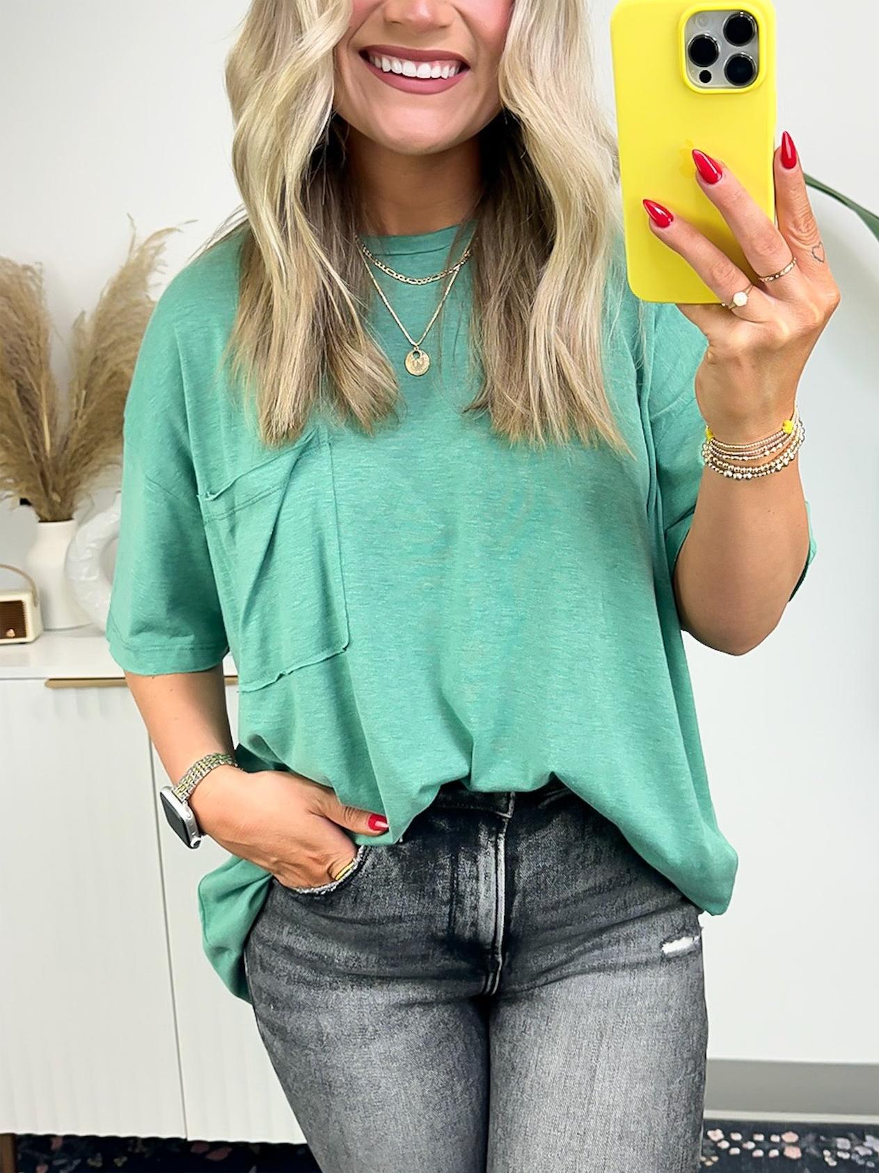 Women's Raw Edge Boxy Tee