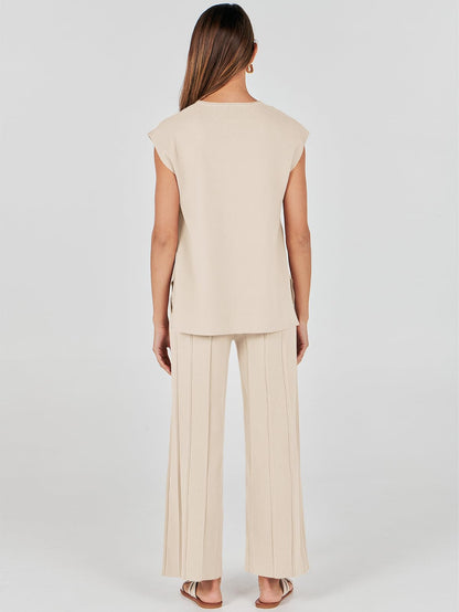 Women's 2 Piece Knit Lounge Set