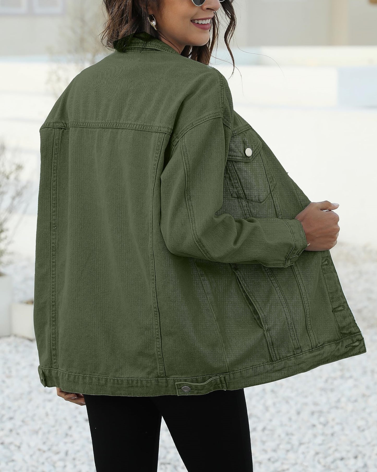 Women's Classic Button Down Denim Jacket