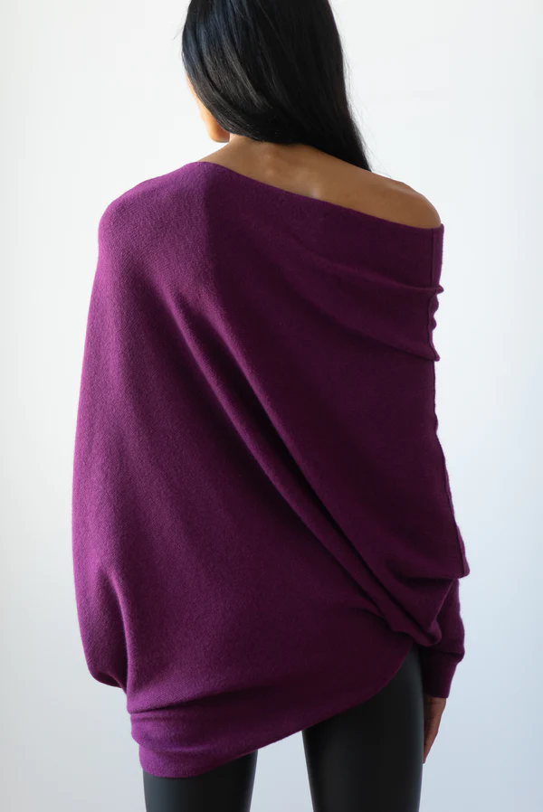 New Asymmetric Draped Jumper