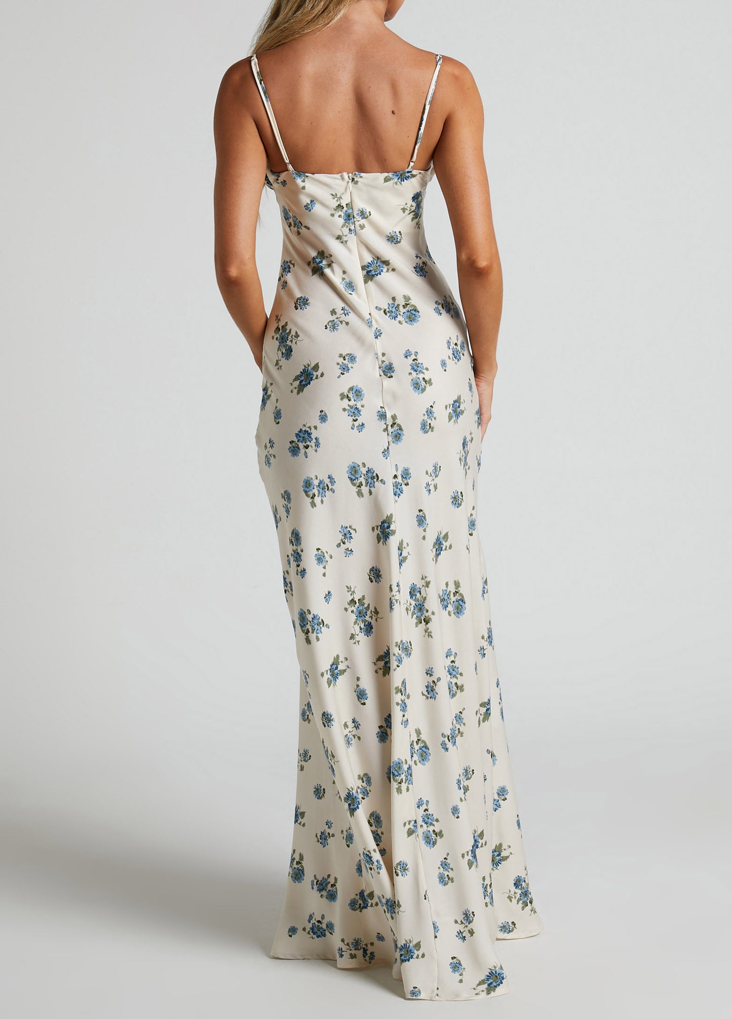 Women Maxi Dress In Cream (Last Day Promotion 50% OFF)