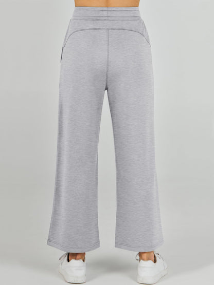 Women's Sleeveless Wide Leg Tracksuits 2 Piece Sets