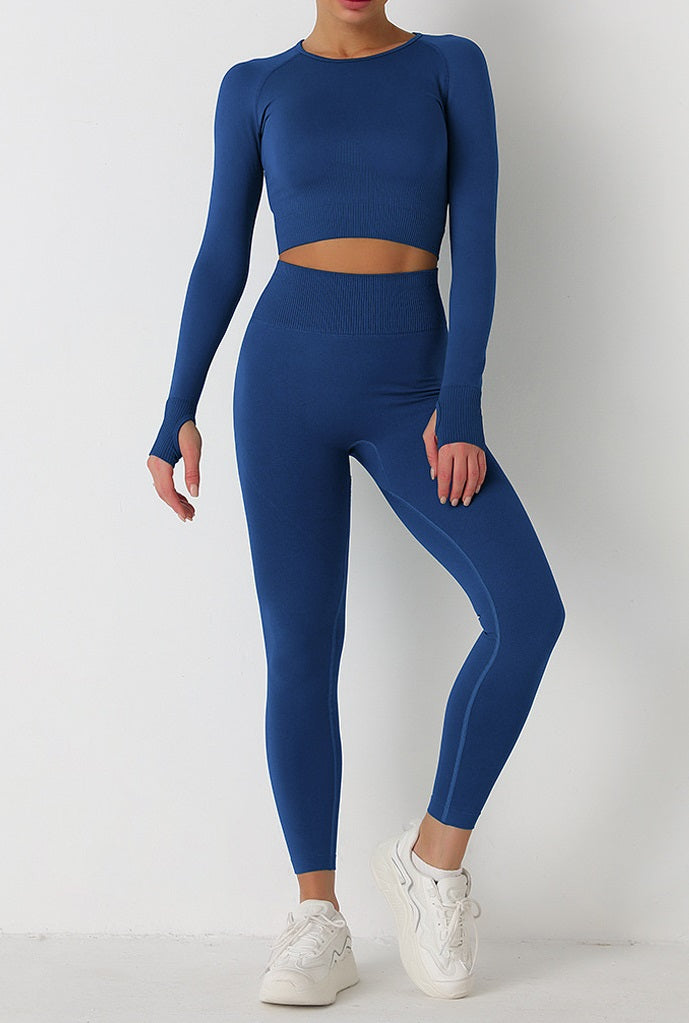 Yoga Workout Bundle Top+Legging Set