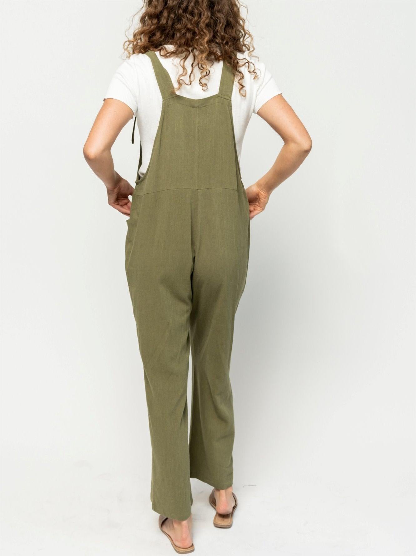 Women's Relaxed Wide Leg Jumpsuit
