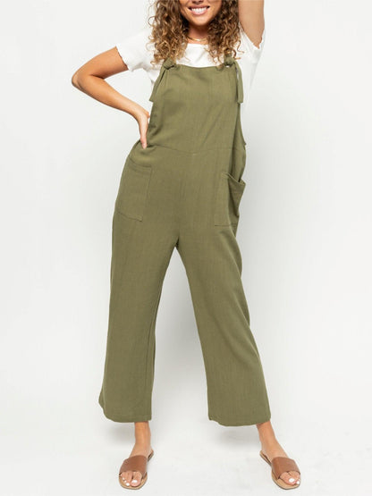 Women's Relaxed Wide Leg Jumpsuit