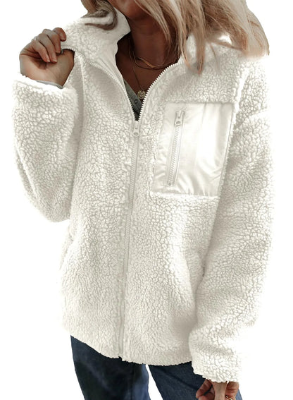 Women's Winter Full Zipper Fleece Jackets