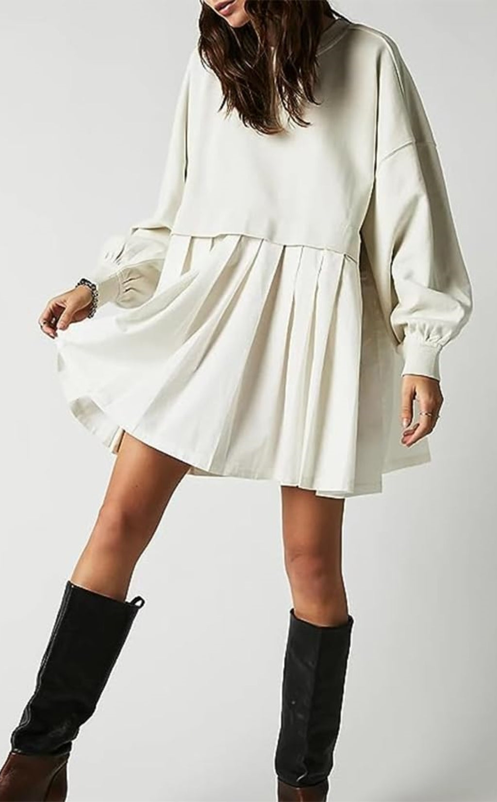 New Women's Oversized Sweatshirt Dress
