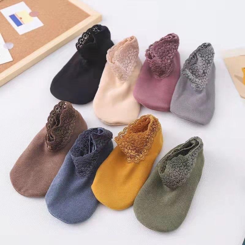 (⛄EARLY CHRISTMAS SALE - 48% OFF) New Fashion Lace Warmer Socks