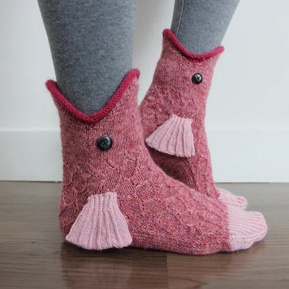 ⏰Sale 50% Off🔥- 3D Knit Crocodile Socks