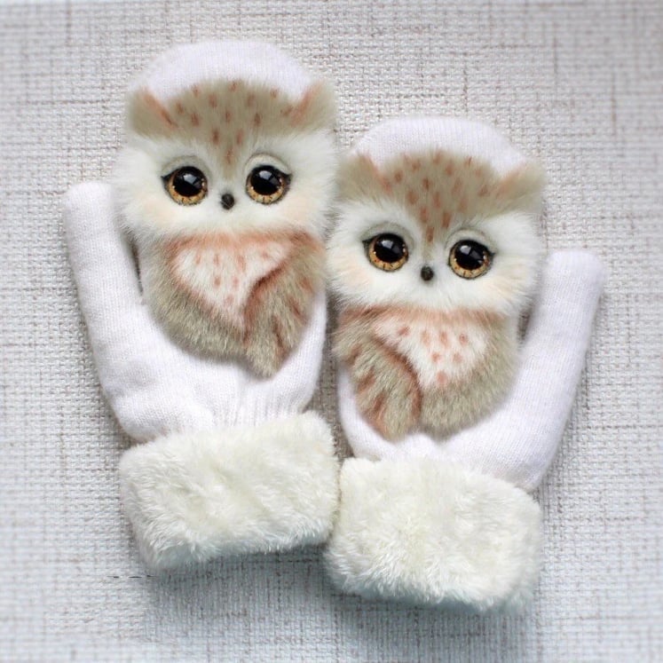Cute Animal Mittens