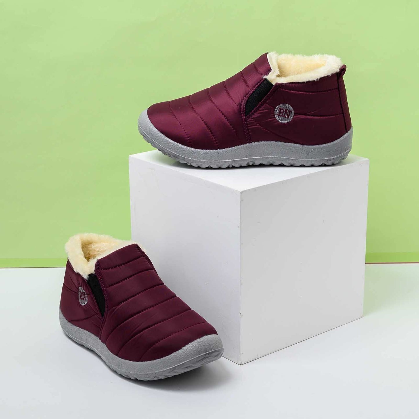 Winter Snow Boots Fur Lined Warm Ankle Boots