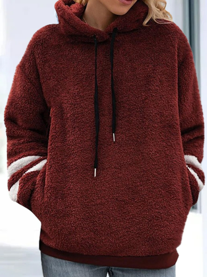 Long Sleeve Hooded Sweater Jacket