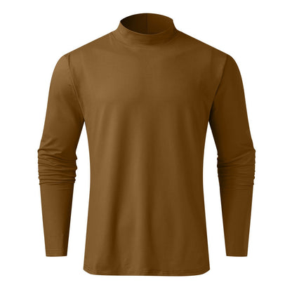 Hot Sale 40% OFF - Men's High Neck Slim Fit Long Sleeve T-shirt