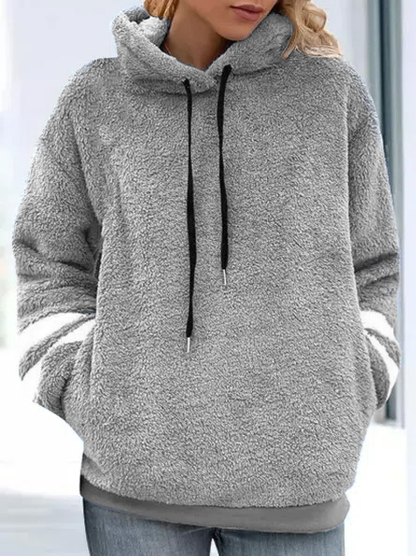 Long Sleeve Hooded Sweater Jacket
