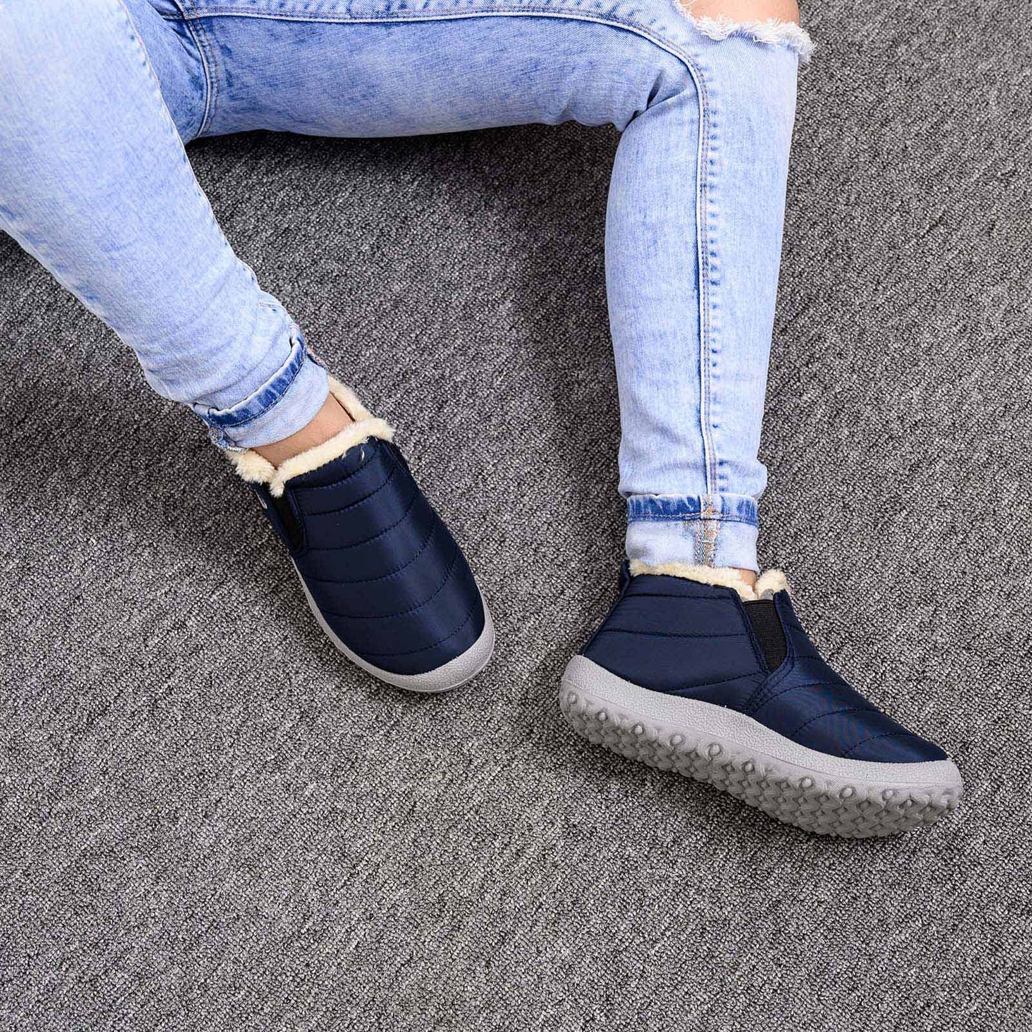Winter Snow Boots Fur Lined Warm Ankle Boots