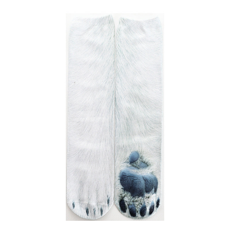 3D Realistic Animal Paw Socks