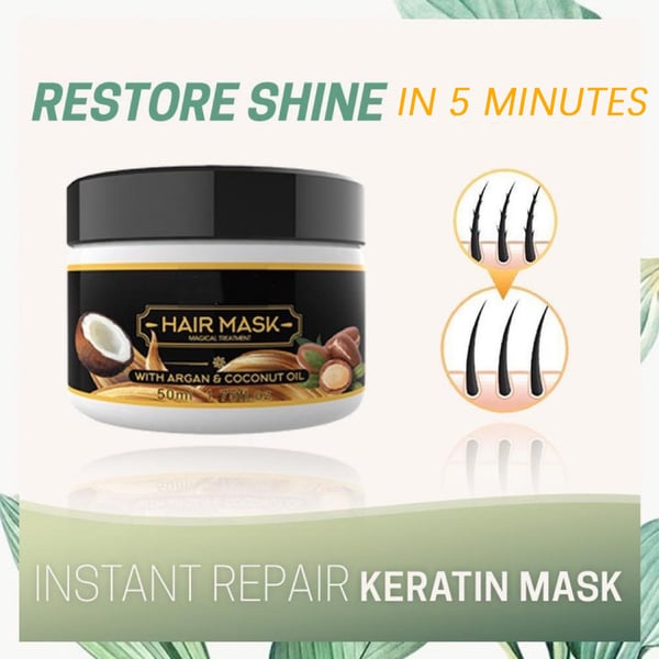 🔥ShinyHair Instant Keratin Hair Repair Mask