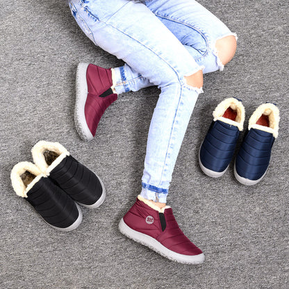 Winter Snow Boots Fur Lined Warm Ankle Boots