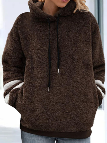 Long Sleeve Hooded Sweater Jacket